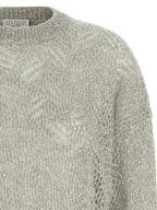 Grauer Cardigan aus Polyamid