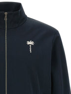 Blauer Polyester-Sweatshirt