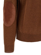 Brauner Wollcardigan