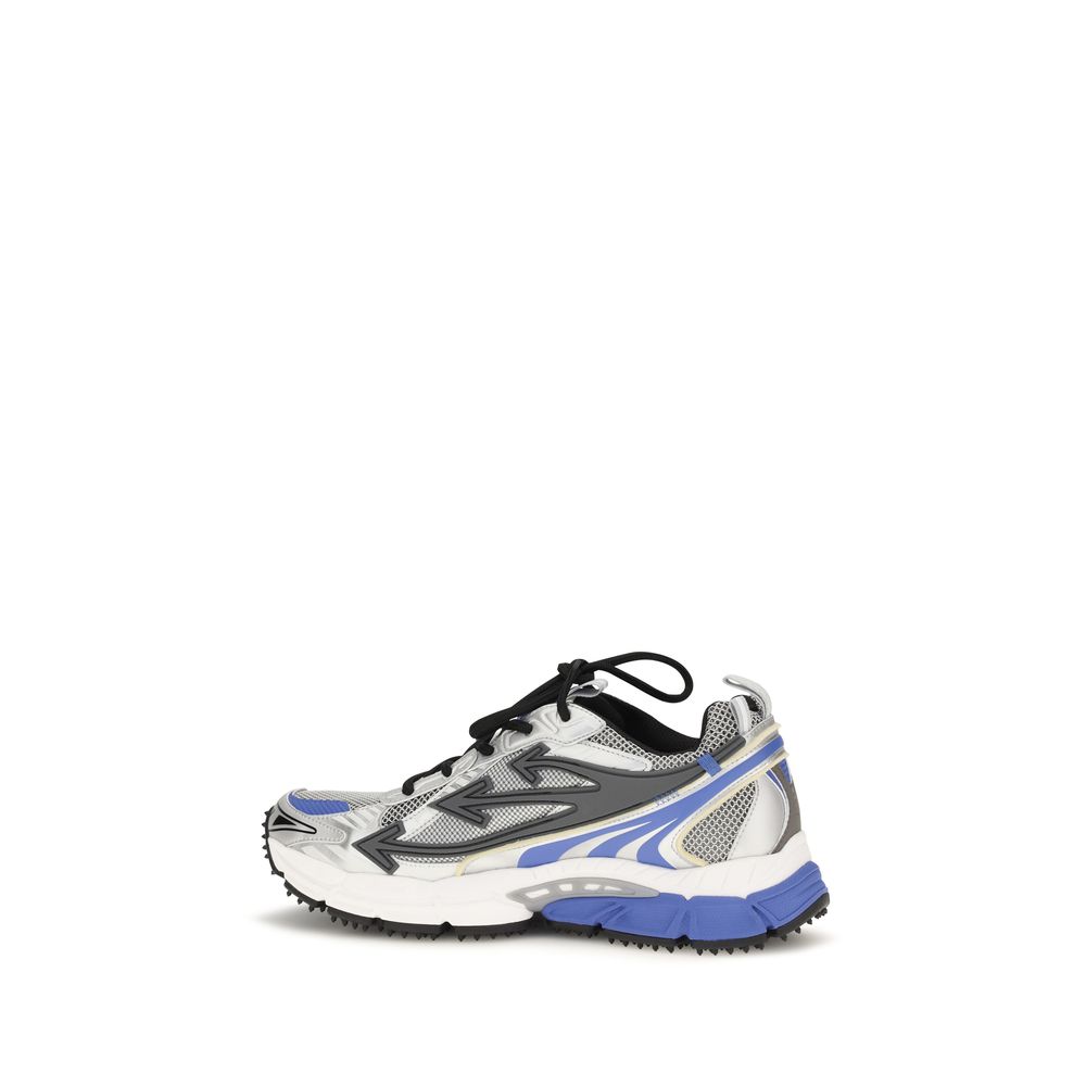 Graue Sneaker aus Polyethylen im Athletic-Stil