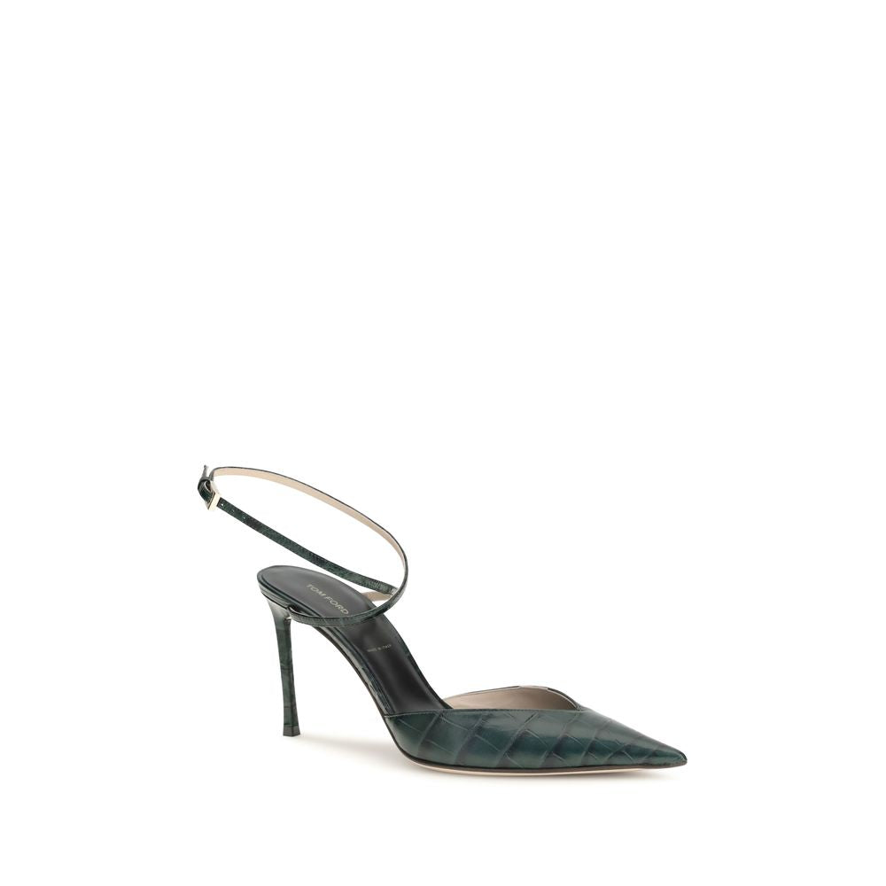 Pumps aus Kalbsleder in Bicolor "Bos Taurus"