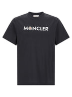 Blaues Baumwoll-T-Shirt
