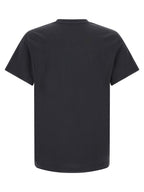 Blaues Baumwoll-T-Shirt