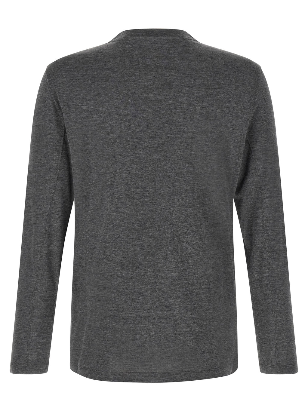 Graues Seiden-T-Shirt