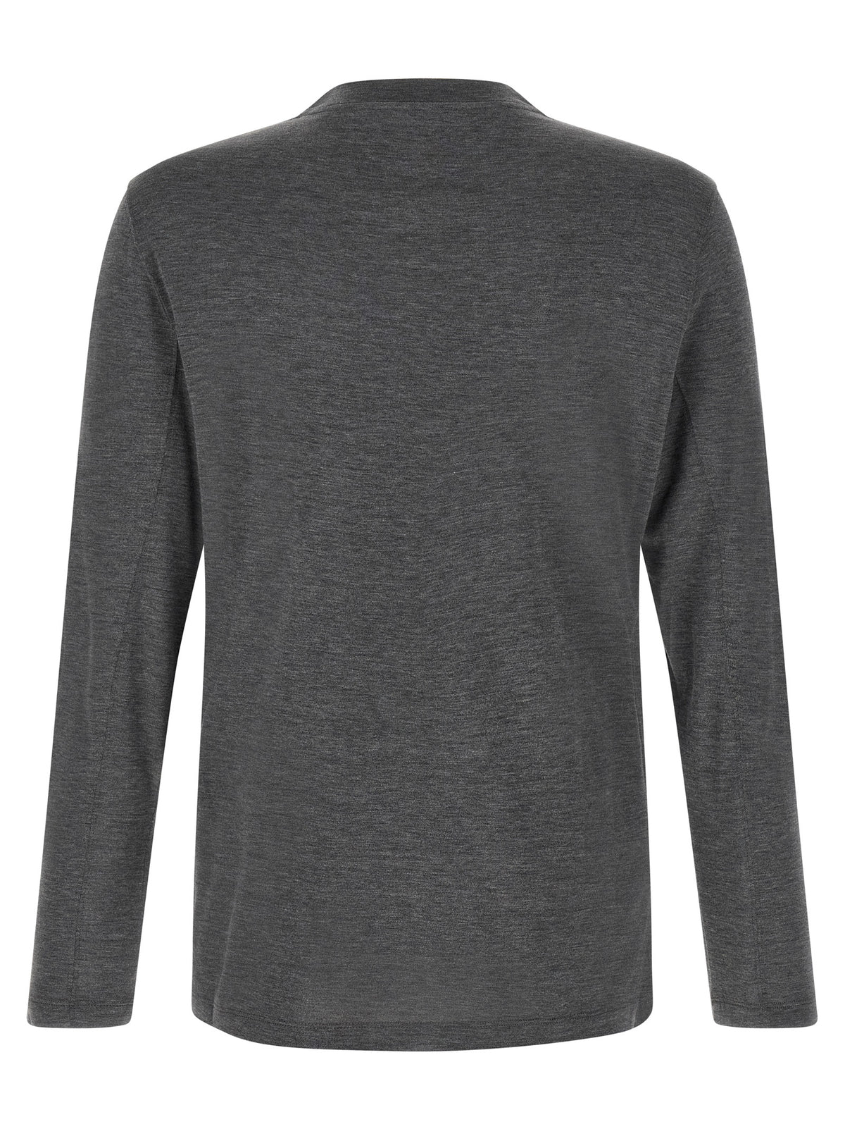 Graues Seiden-T-Shirt