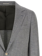 Grauer Wollblazer