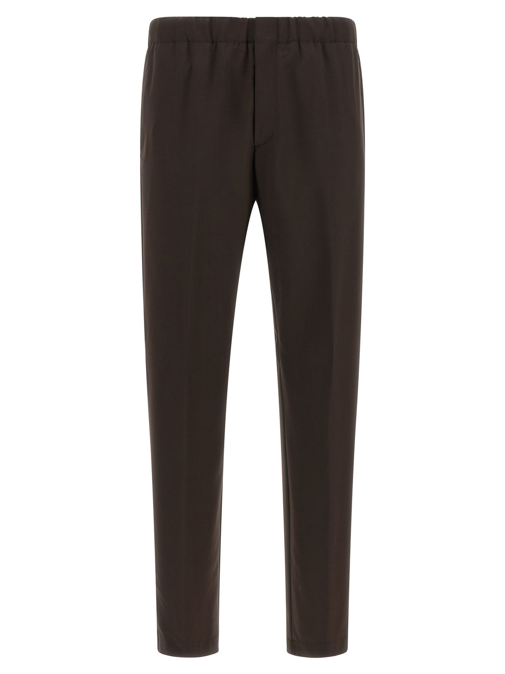 Braune Hose aus reiner Schurwolle