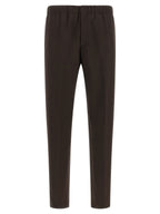 Braune Hose aus reiner Schurwolle
