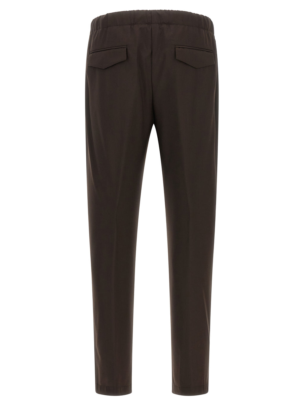 Braune Hose aus reiner Schurwolle