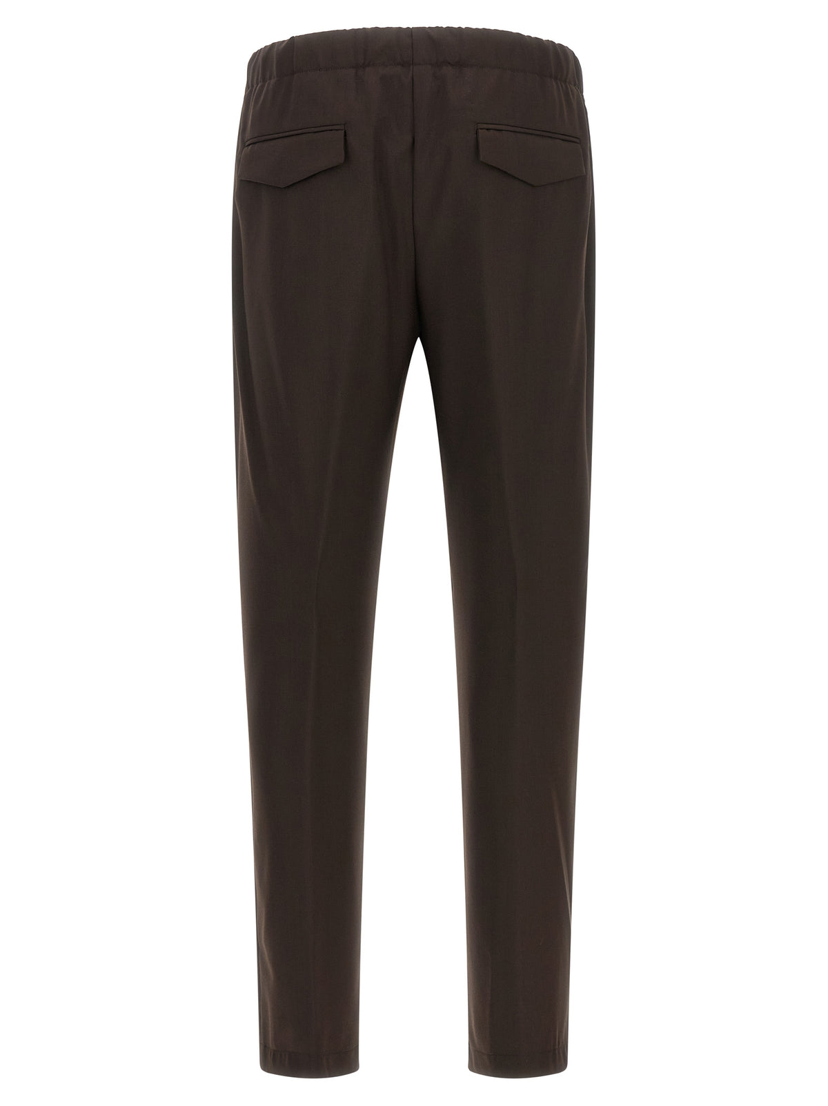 Braune Hose aus reiner Schurwolle