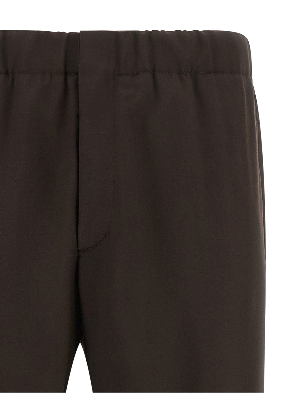 Braune Hose aus reiner Schurwolle