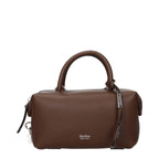 Braune Lederhandtasche