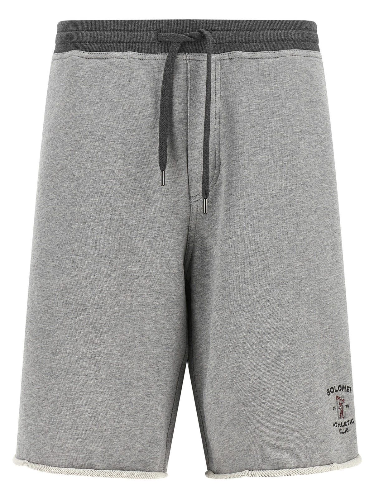 Graue Bermudashorts