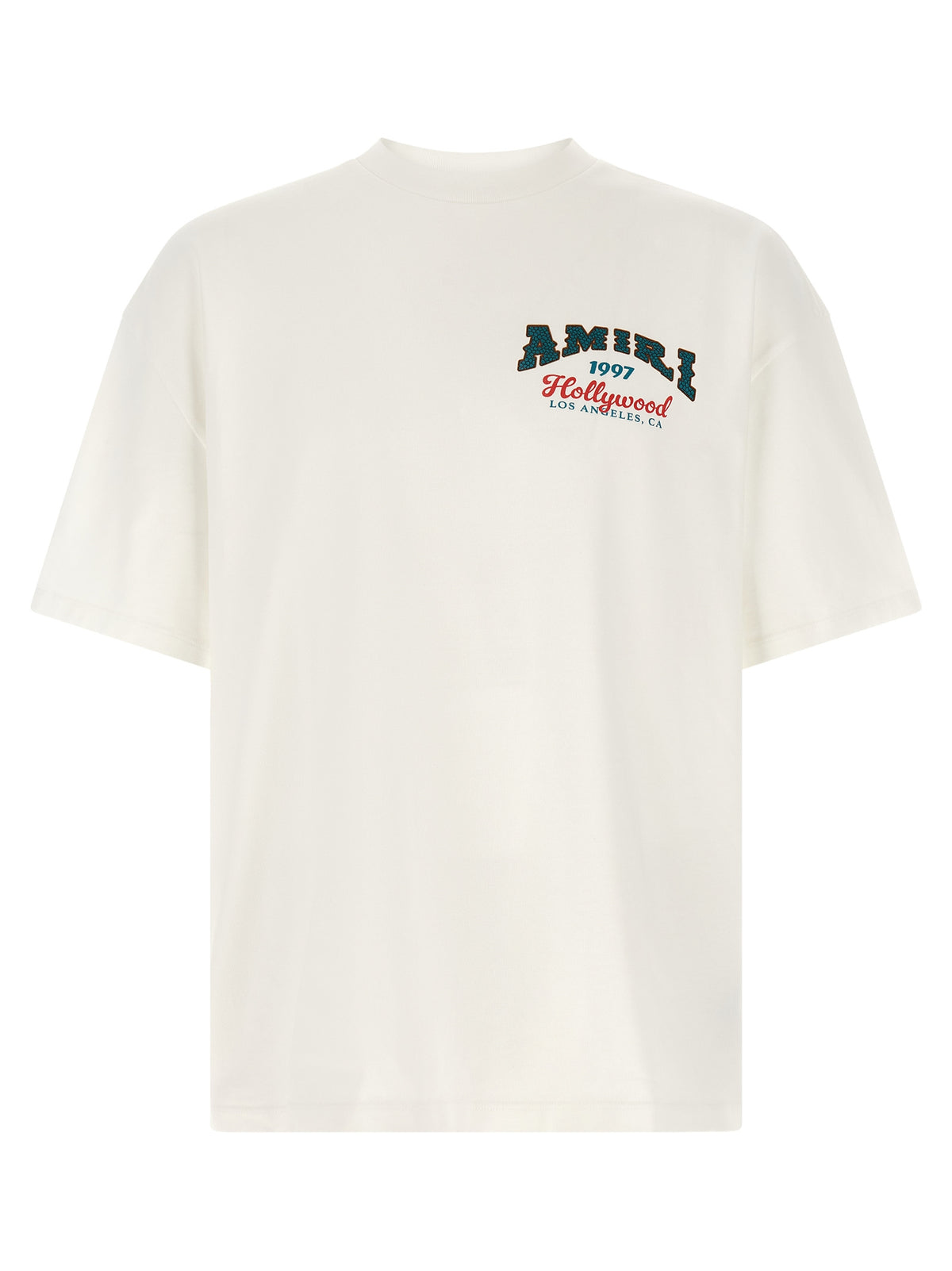 Weißes Baumwoll-T-Shirt
