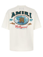Weißes Baumwoll-T-Shirt
