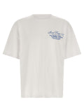 Weißes Baumwoll-T-Shirt