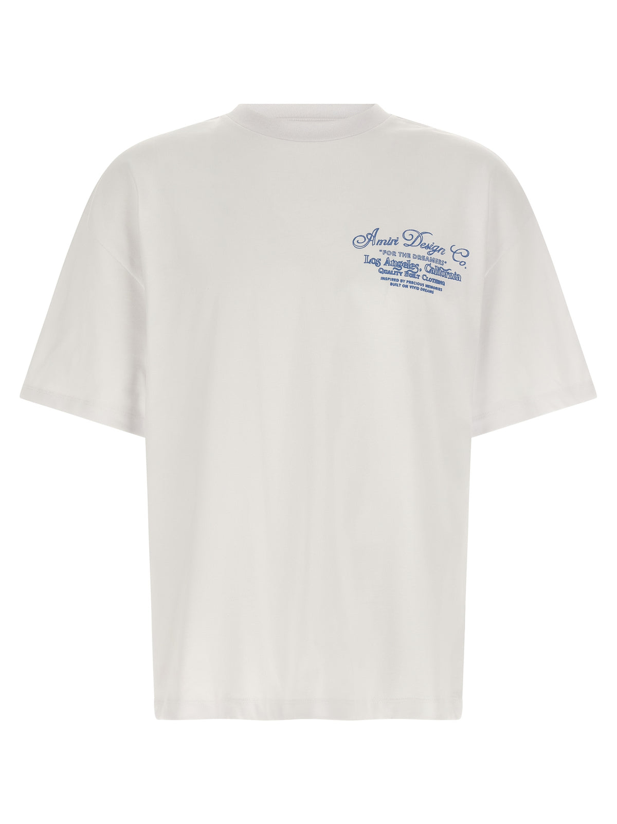Weißes Baumwoll-T-Shirt
