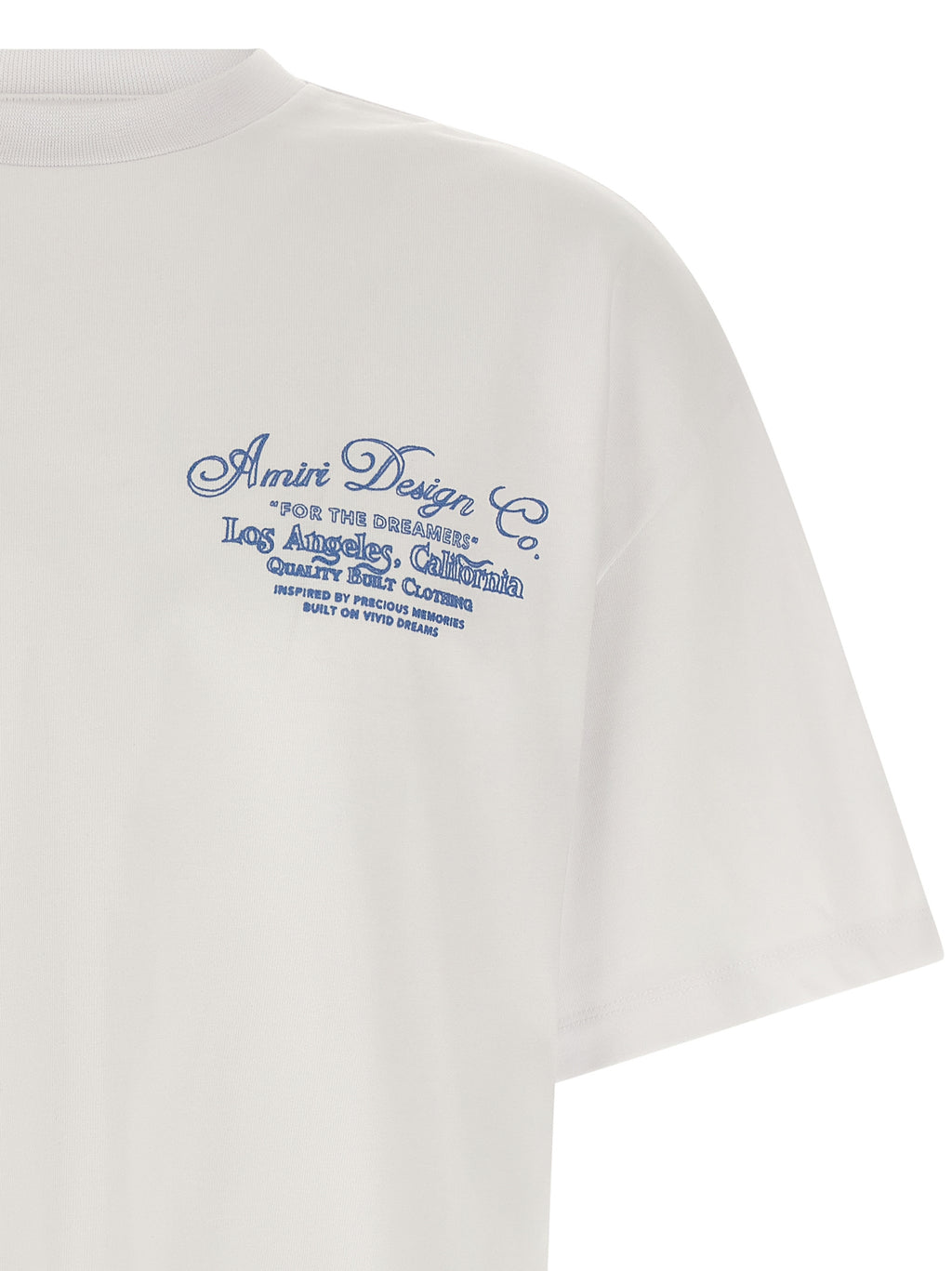 Weißes Baumwoll-T-Shirt