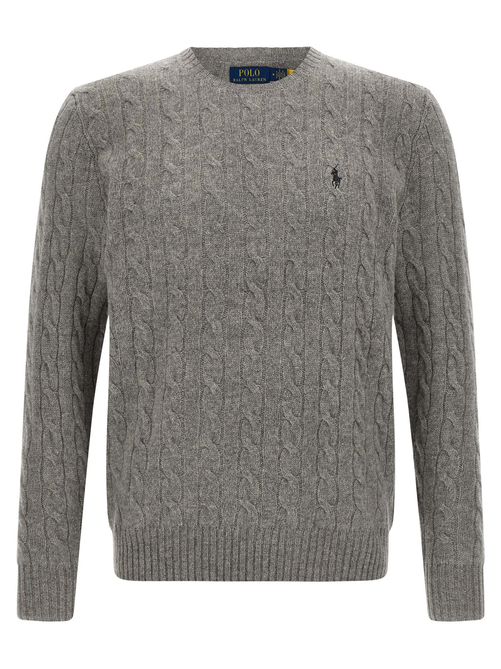 Grauer Wollcardigan