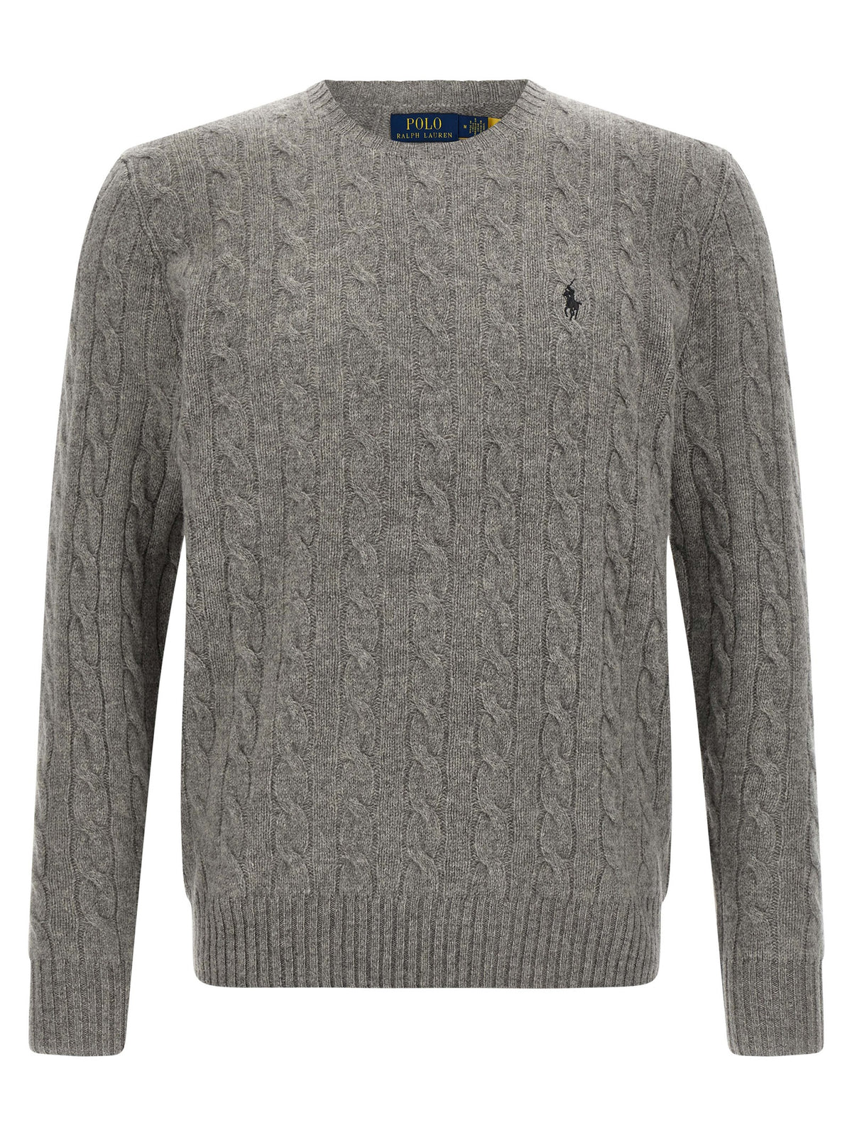 Grauer Wollcardigan