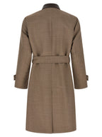 Beige Virgin Wool Coat