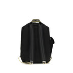 Schwarzer Polyamid-Rucksack