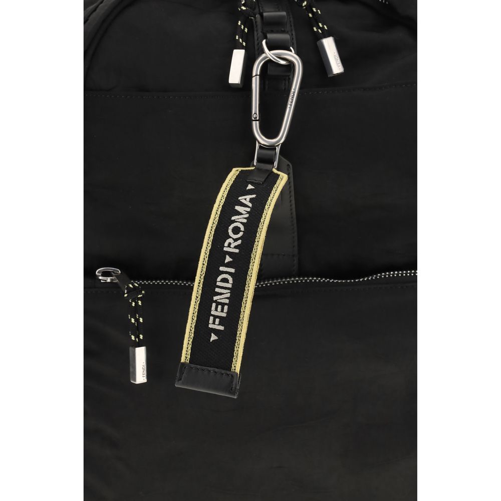 Schwarzer Polyamid-Rucksack