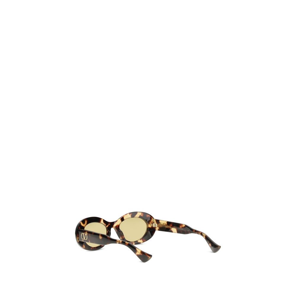 Braune Sonnenbrille aus Acetat
