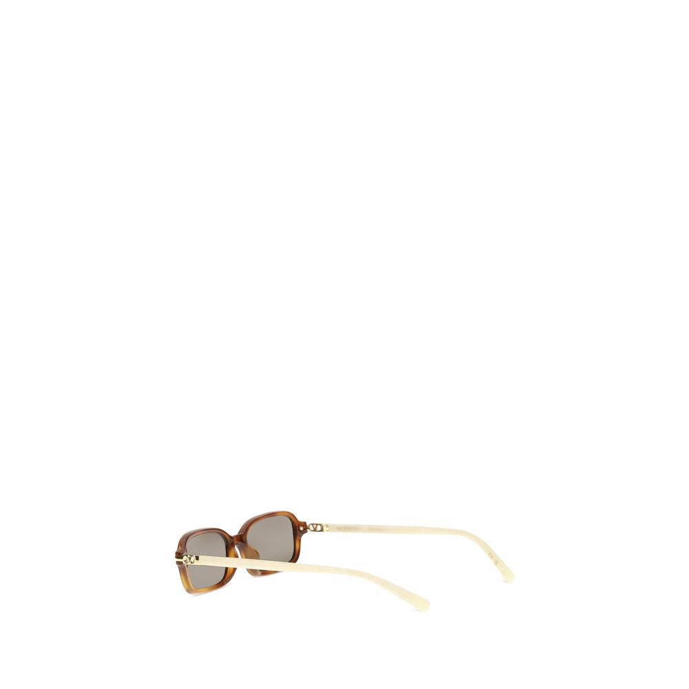 Braune Sonnenbrille aus Acetat