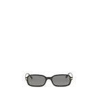 Schwarze Sonnenbrille aus Acetat