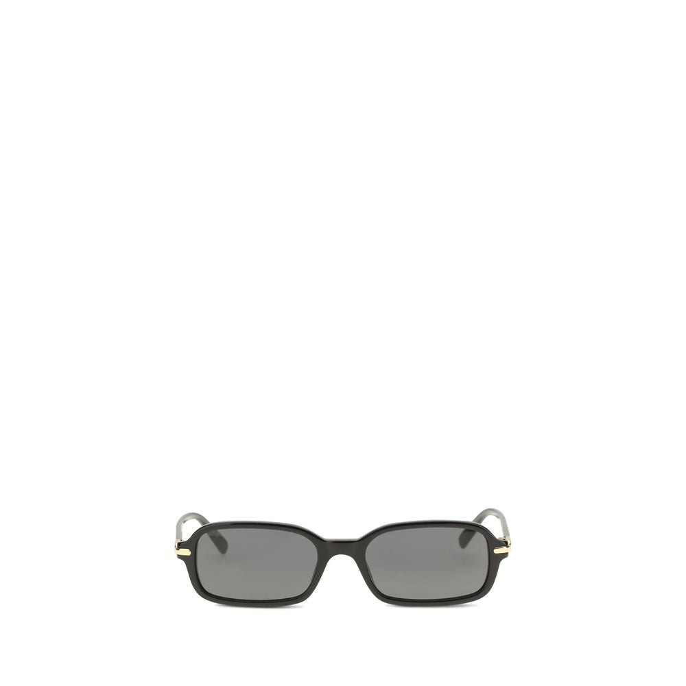 Schwarze Sonnenbrille aus Acetat