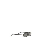 Schwarze Sonnenbrille aus Acetat