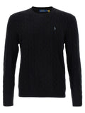 Schwarzer Wollcardigan