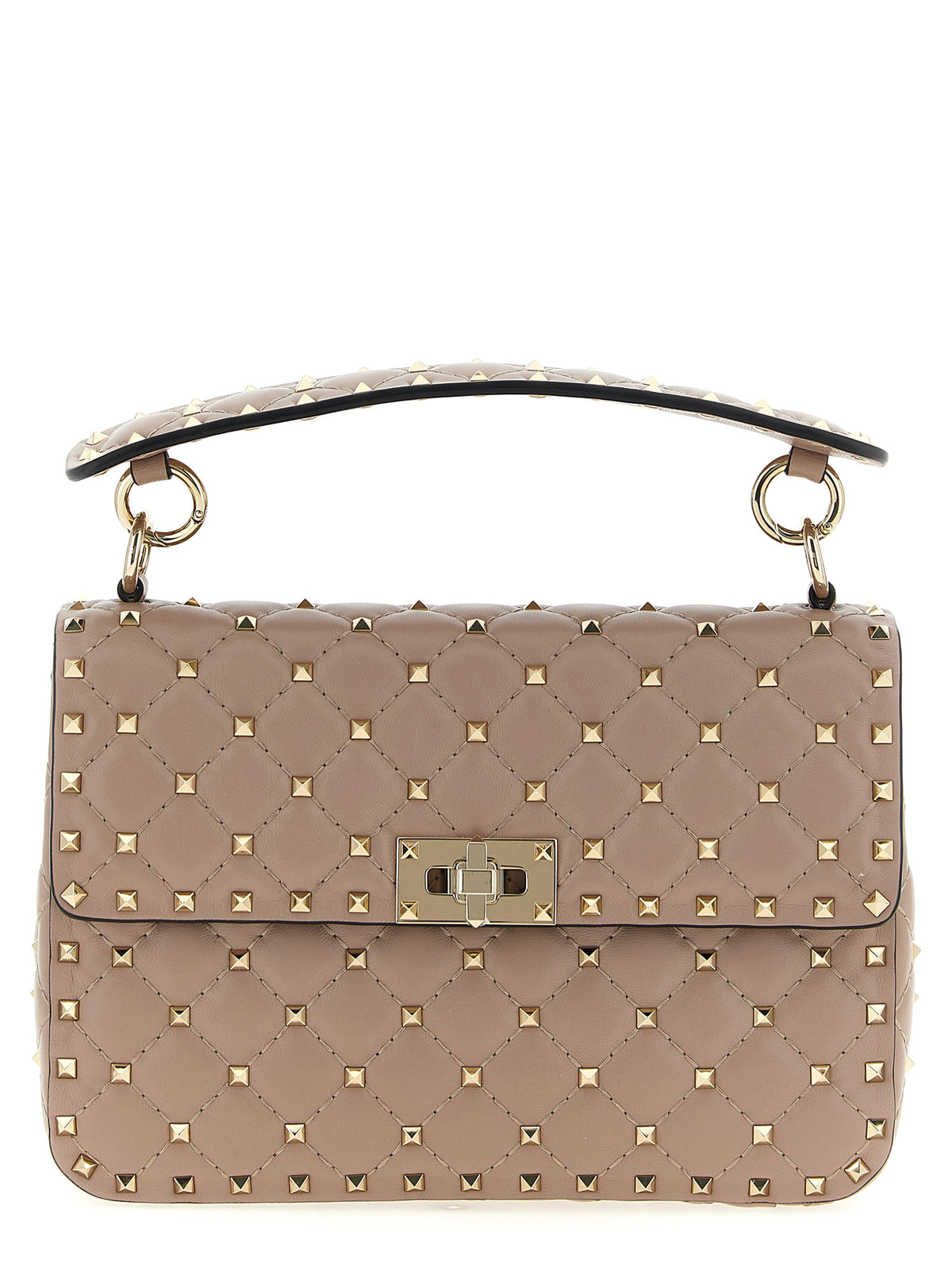 Schultertasche aus mehrfarbigem Lammleder