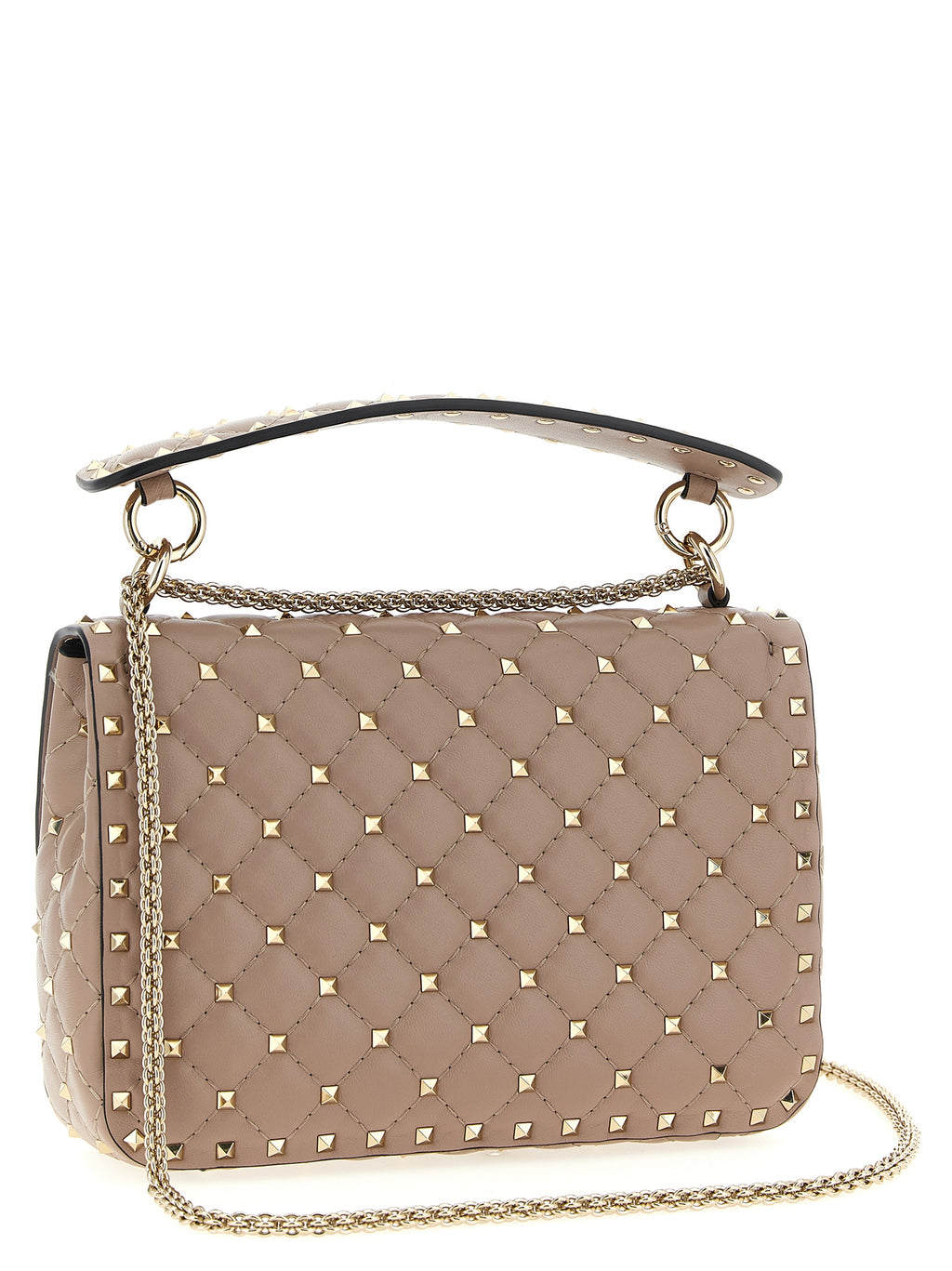 Schultertasche aus mehrfarbigem Lammleder