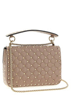Schultertasche aus mehrfarbigem Lammleder