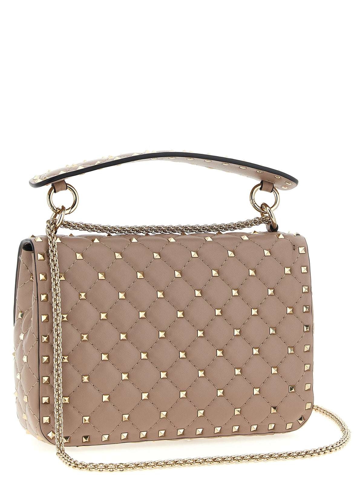 Schultertasche aus mehrfarbigem Lammleder