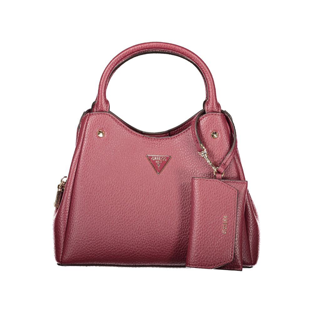 Rote Handtasche aus Polyethylen