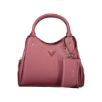 Rote Handtasche aus Polyethylen