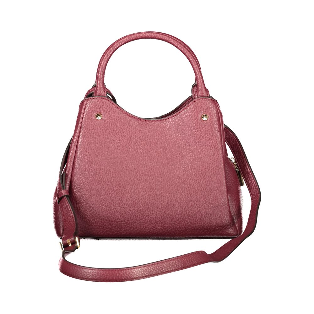 Rote Handtasche aus Polyethylen