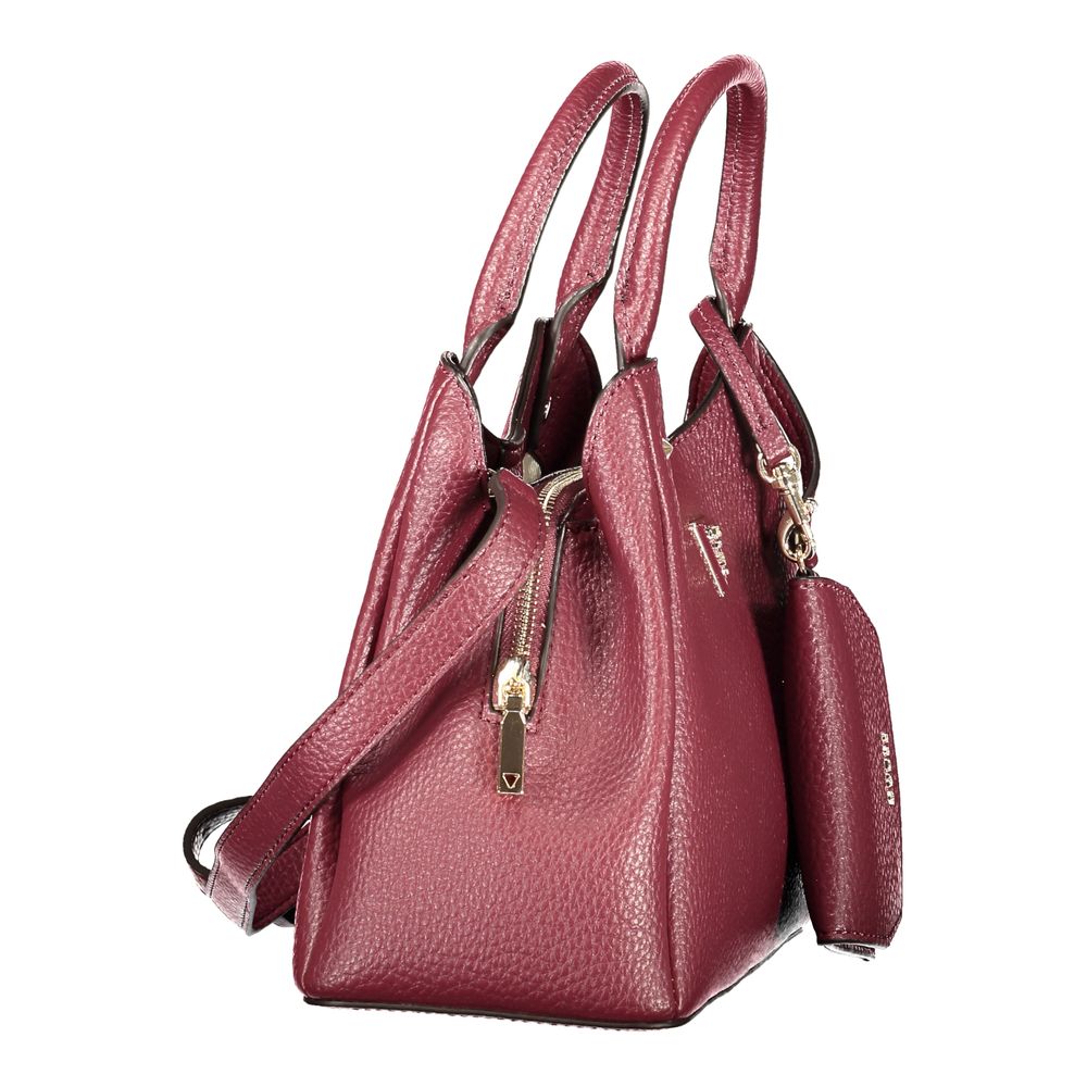 Rote Handtasche aus Polyethylen
