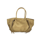 Grüne Handtasche aus Polyester