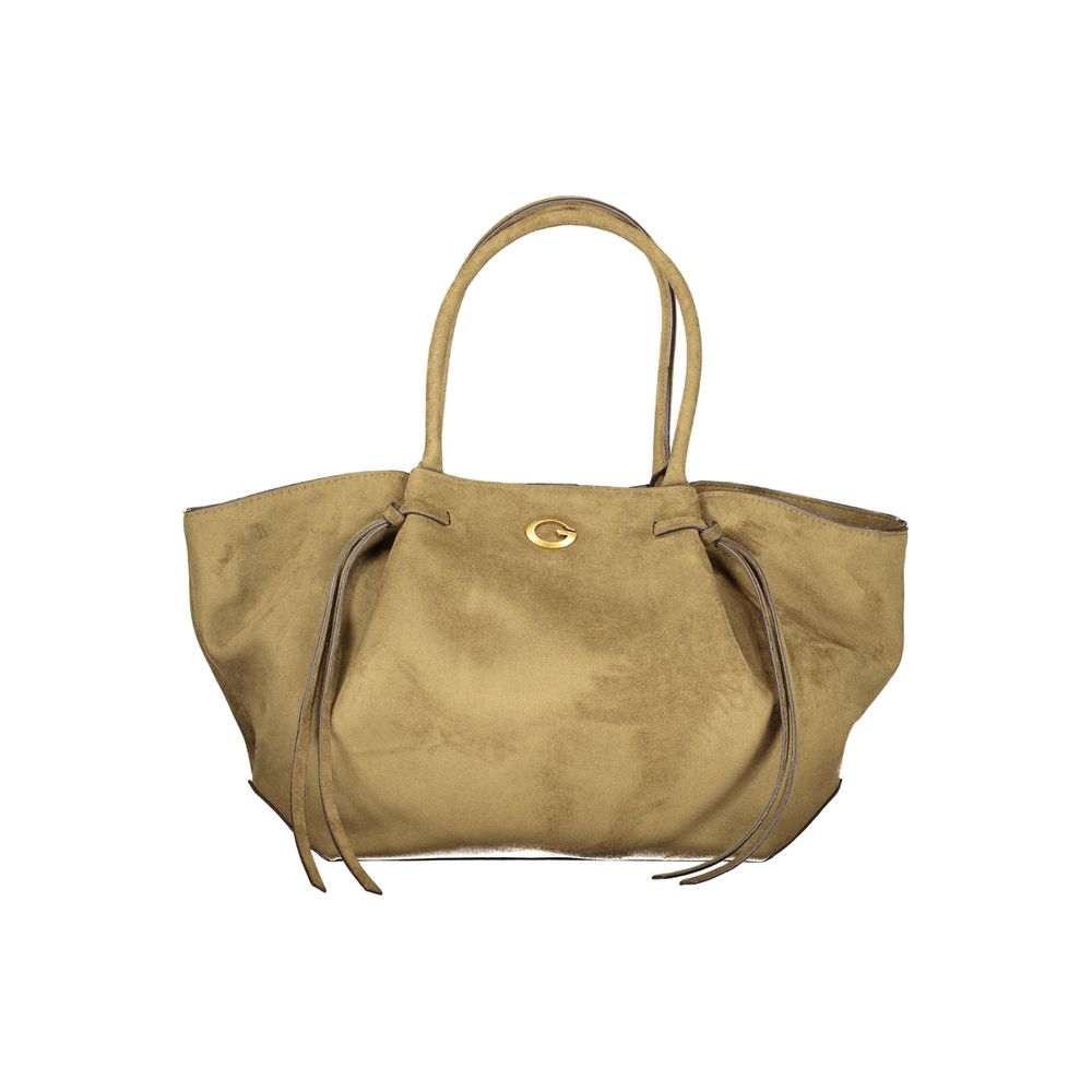 Grüne Handtasche aus Polyester