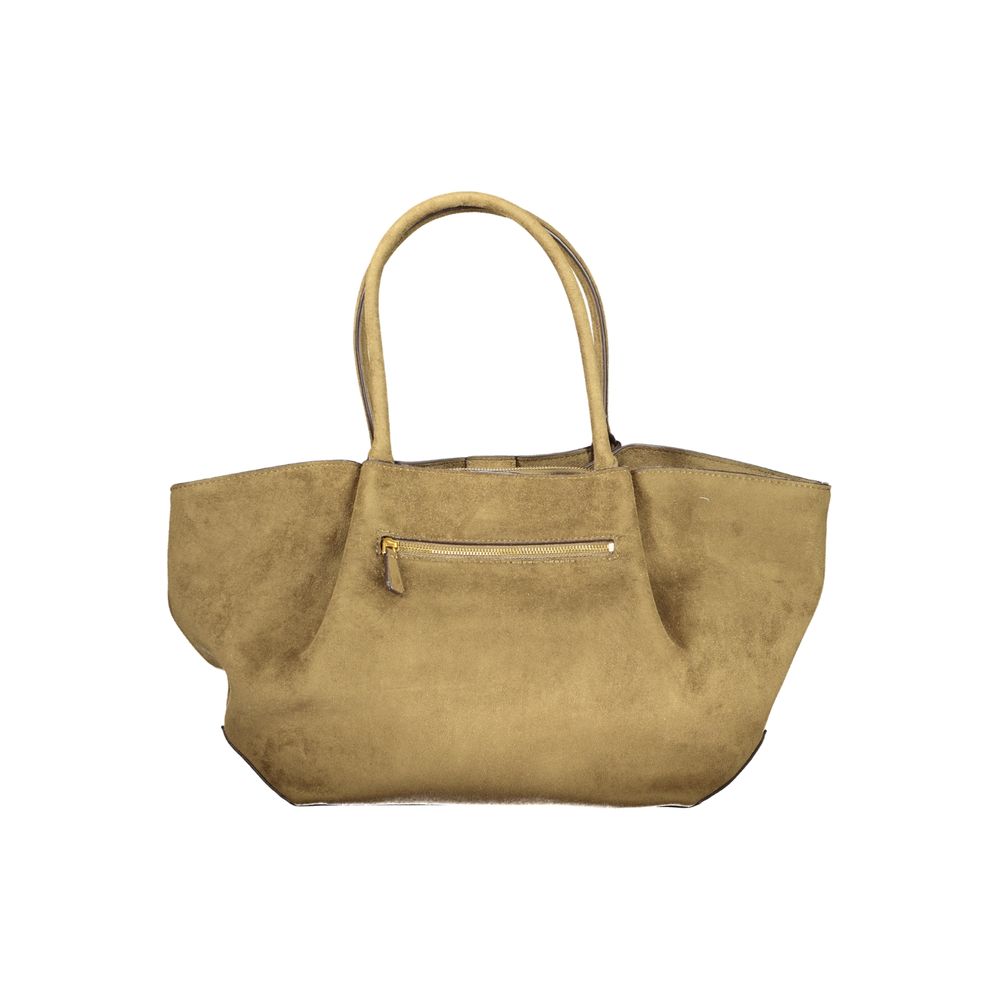 Grüne Handtasche aus Polyester