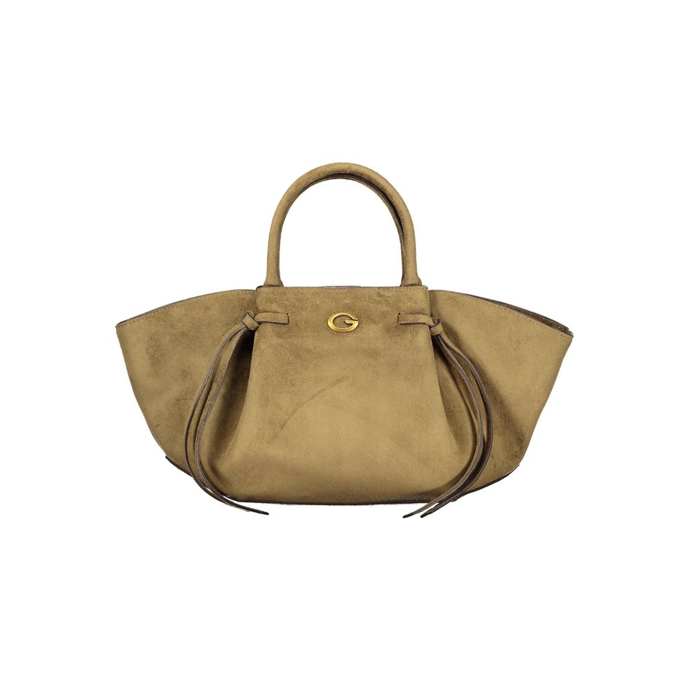 Grüne Handtasche aus Polyester