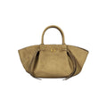Grüne Handtasche aus Polyester