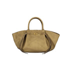 Grüne Handtasche aus Polyester