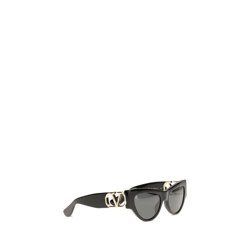 Schwarze Sonnenbrille aus Acetat