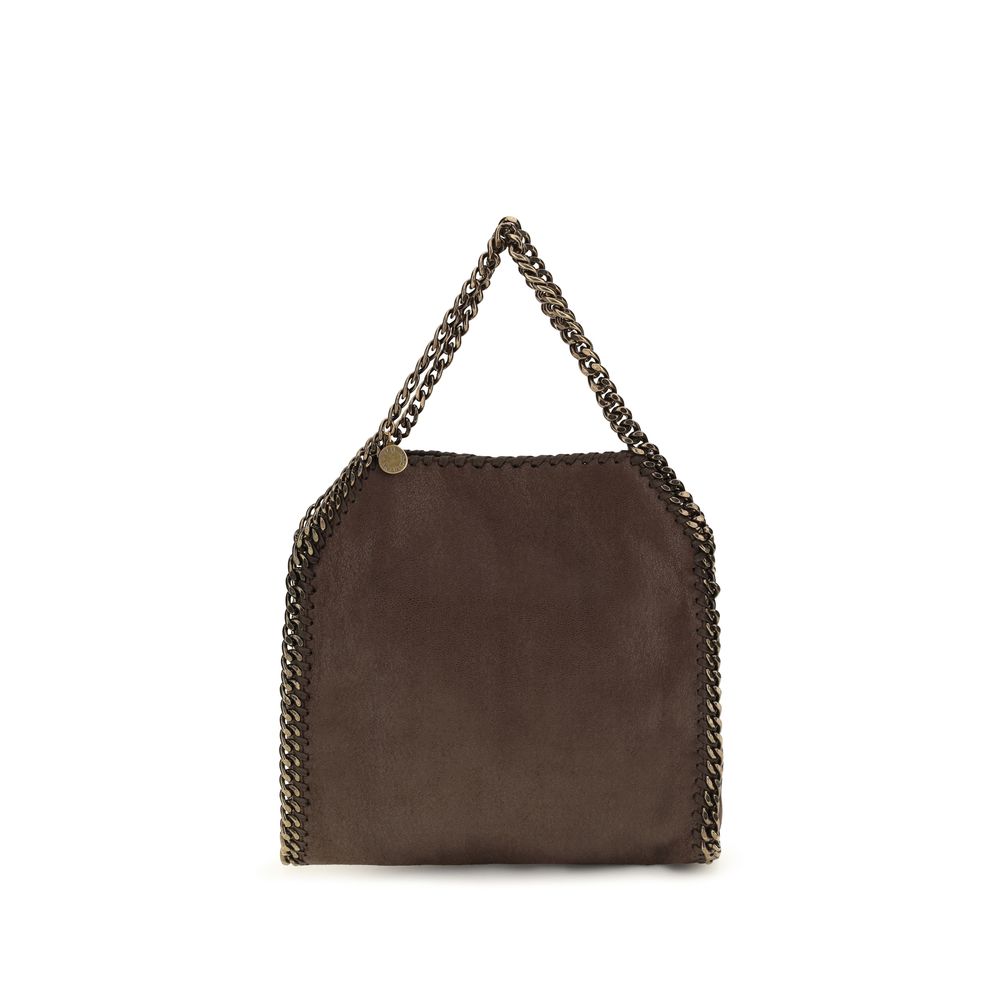 Schultertasche aus braunem Polyamid