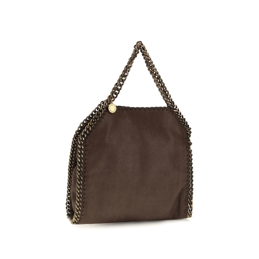 Schultertasche aus braunem Polyamid